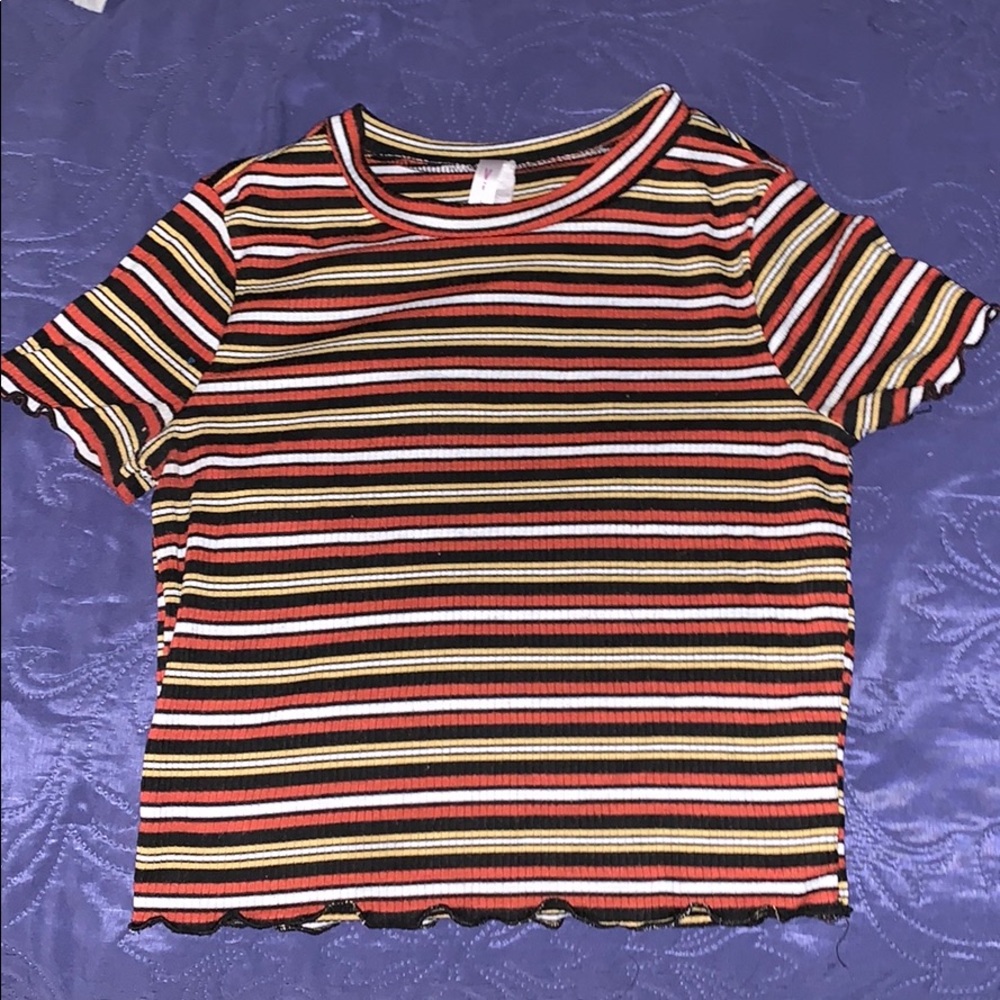 Colorful crop top